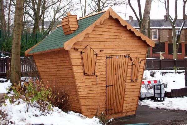 Example custom shed