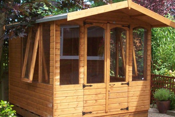 Example summer house with options