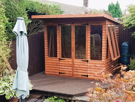 Example modern summerhouse